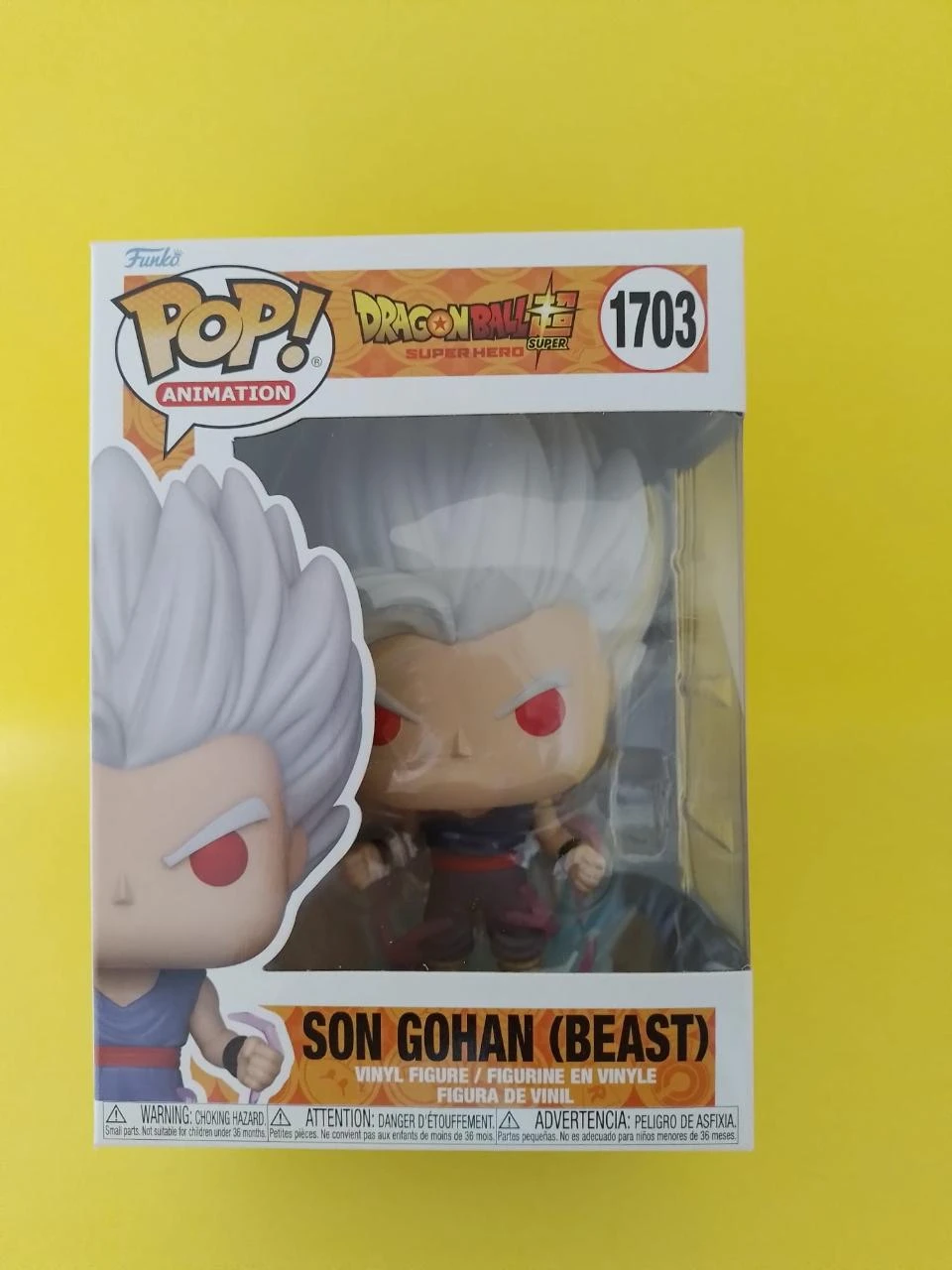 Funko Pop! Animation Dragon Ball Super Hero - Son Gohan (Beast) #1703 - NOVO